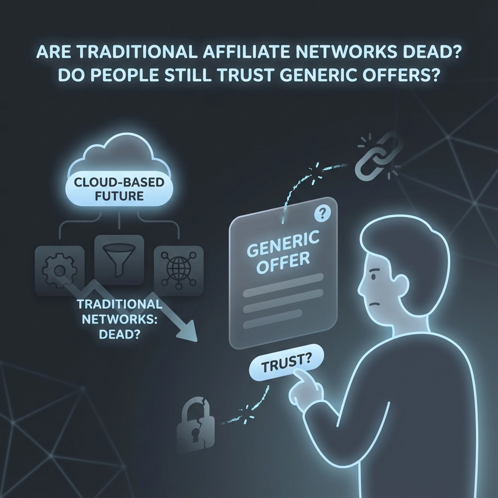 Are Traditional Affiliate Networks Dead? Do People Still Trust Generic Offers?