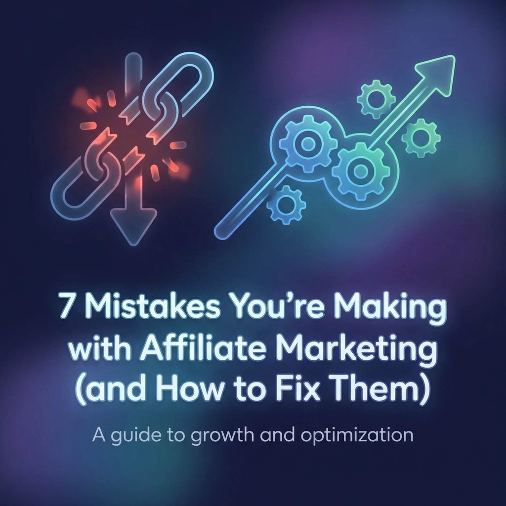 7 Mistakes You're Making with Affiliate Marketing (and How to Fix Them)