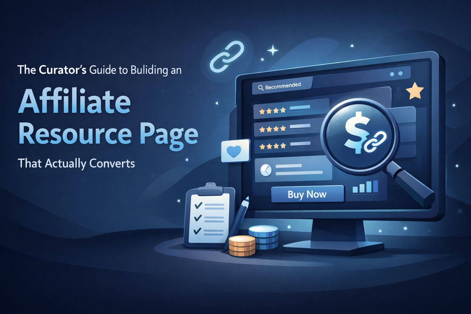 The Curator’s Guide to Building an Affiliate Resource Page That Actually Converts