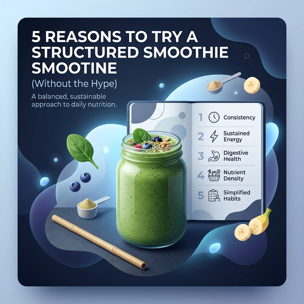 5 Reasons to Try a Structured Smoothie Routine (Without the Hype)