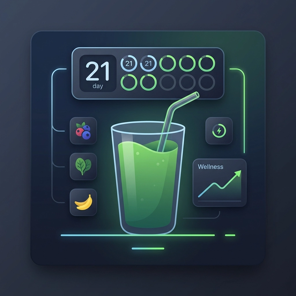 The 21-Day Smoothie Diet: A Realistic Approach to Rapid Wellness